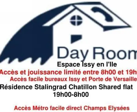 Citea Access Dayuse - Work And Day Rest Timeshare --15 Minutes Paris Montparnasse -- - Formule Temps Partage Pansiyon Châtillon